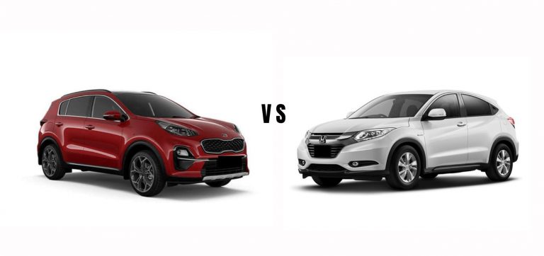 Honda Vezel VS KIA Sportage – A Detailed Comparison