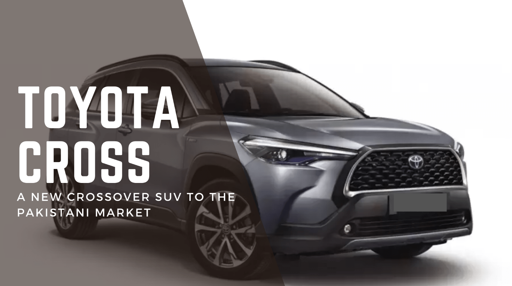 TOYOTA CROSS A NEW CROSSOVER IN PAKISTAN