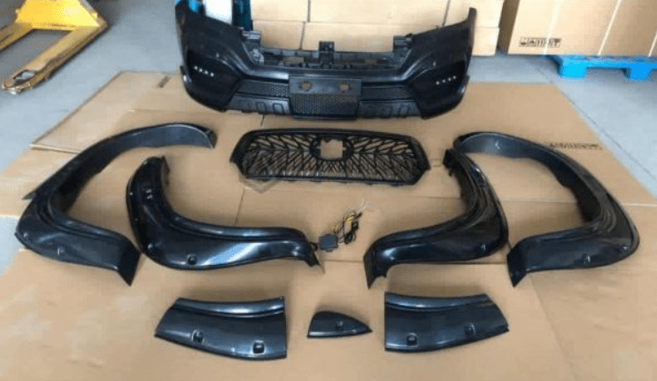 revo wald style body kit