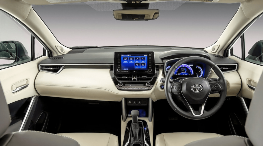 toyota corolla cross cockpit