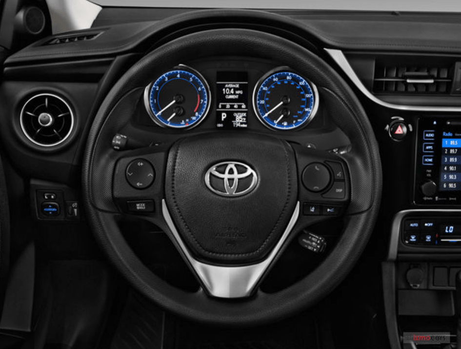 toyota corolla cross steering