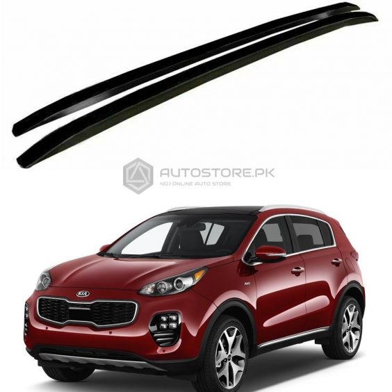 Kia Sportage Roof Rail Glossy Black 20192023 Autostore.pk