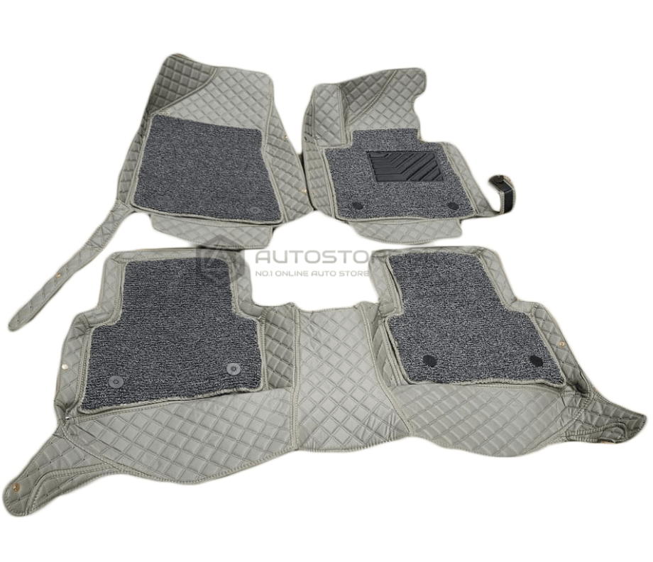 KIA Sportage 9D Floor Mats White Grey