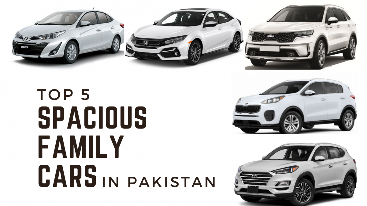 Top 5 Spacious Family Cars In Pakistan 2021