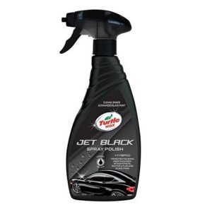 Turtle Wax Jet Black Spray Car Polish 500ml