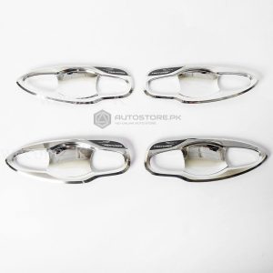 Toyota Fortuner Door Handle Bowl Chrome Trims 2016-2021