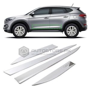 Hyundai Tucson Door Moulding Chrome V2 2019-2021