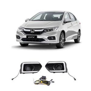 Honda City DRLs Fog Lamps Cover 2021