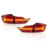 Honda City Audi Style Tail Lamp Red 2021-2023 thumbnail 3