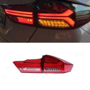 Honda City Audi Style Tail Lamp Red 2021-2023