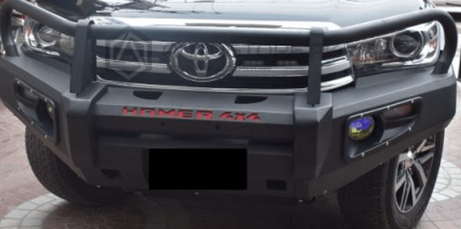 Hilux revo armored bumper v4