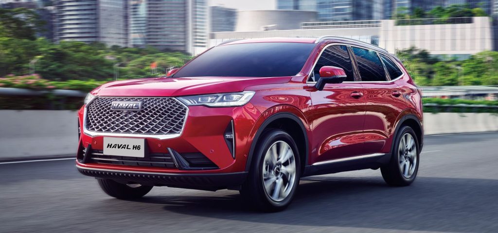 haval h6 exterior
