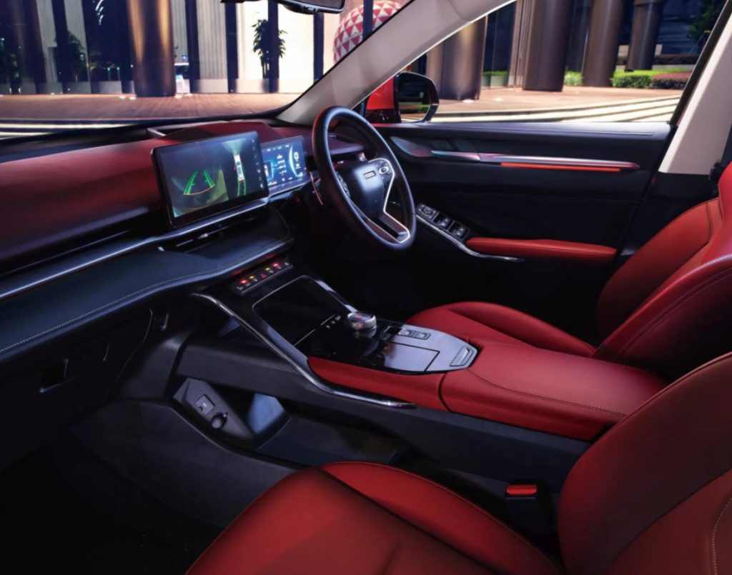 haval h6 interior