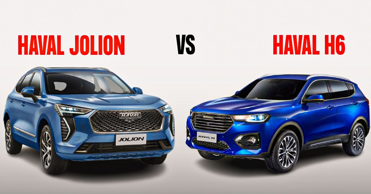 haval crossover suv haval h6 and haval jolion
