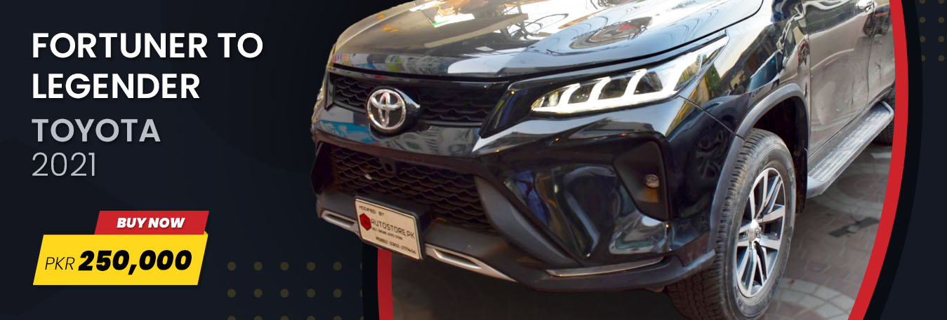 Toyota Fortuner To Legender 2021 Upgrade
