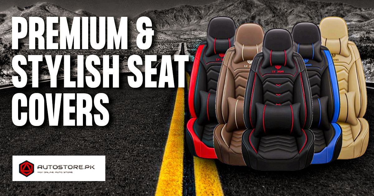 Wrap your Car Seats in Premium & Stylish Car Seat Covers Autostore.pk