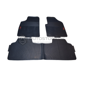 MG HS PVC Rubber Floor Mat Black 2020-2022
