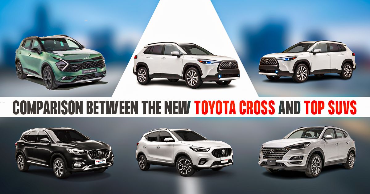 A Comparison Between the New Toyota Corolla Cross & Top SUVs