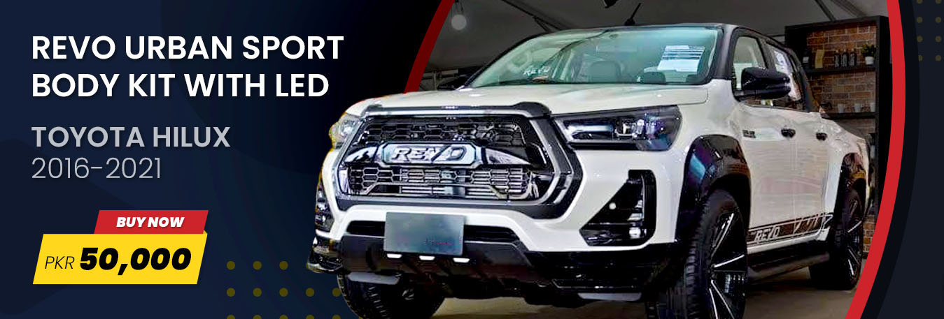 Toyota Hilux Revo Urban Sport Body Kit With LED 2021
