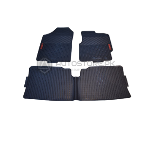 Toyota Yaris PVC Rubber Floor Mat Black 2020-2023
