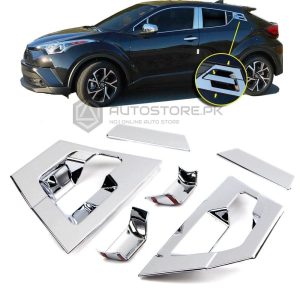 Toyota CHR Rear Door Handle Chrome Trims 2017-2022