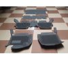 Kia Sorento 9D Floor Mats Horizontal Stitch Black With Black Grass 2021-2022 thumbnail 4