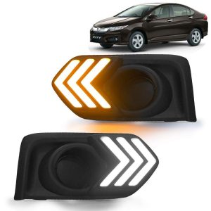 Honda City DRLs Fog Lamps Cover 2021-2022