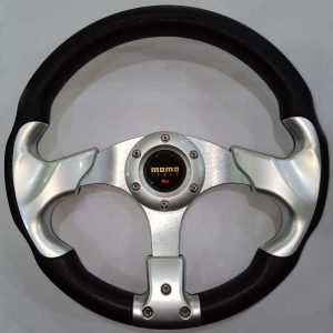 Momo Steering Wheel Silver