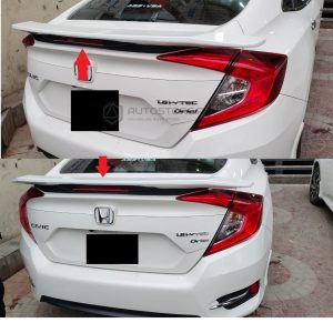 Honda Civic Back LED RS Spoiler 2016-2021