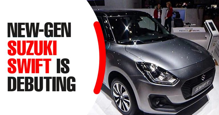 News Flash: New-Gen Suzuki Swift is Debuting in the Local Automobile Market Once Again!