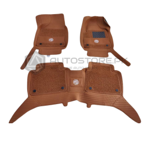MG HS 9D Floor Mats Horizontal Brown Stitch Brown With Brown Grass 2020-2022