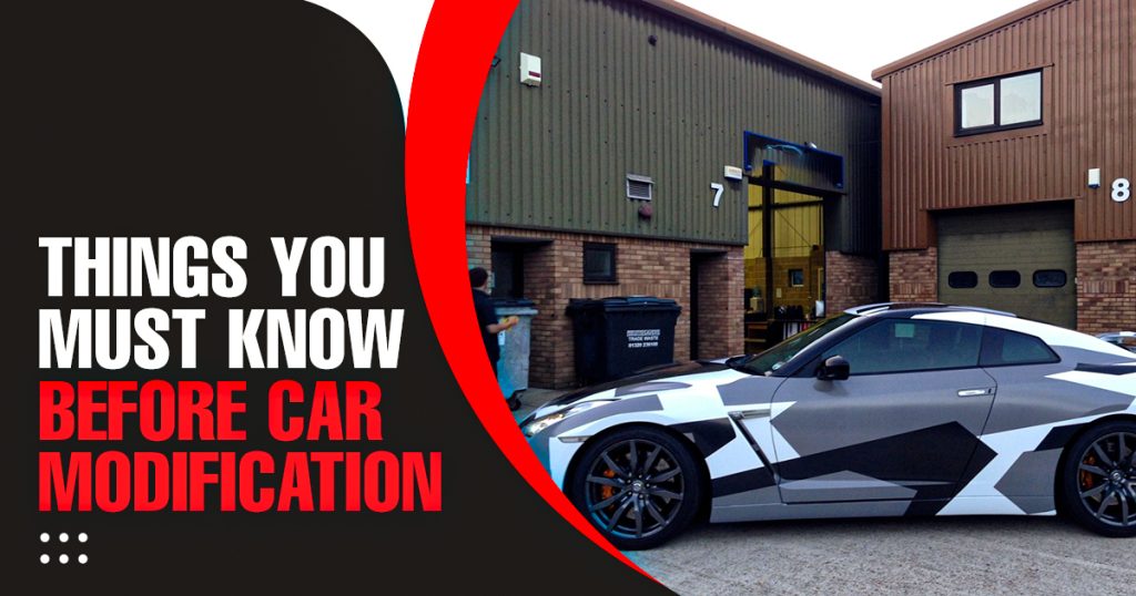 Things to Know Before Car Modification