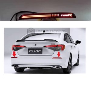 Honda Civic Rear Bumper Reflector Type R Red 2022-2023