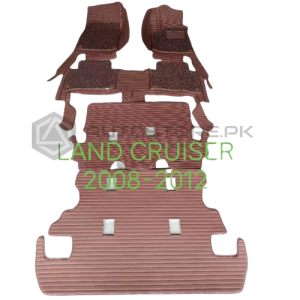 Toyota Land Cruiser Fj200 9D Floor Mats Horizontal Stitch Coffee With Coffee Grass 2008-2012