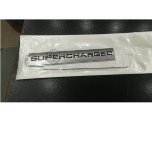 Supercharged Logo Silver