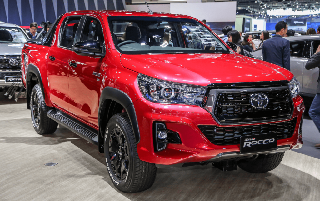 hilux vigo to rocco 2022 red