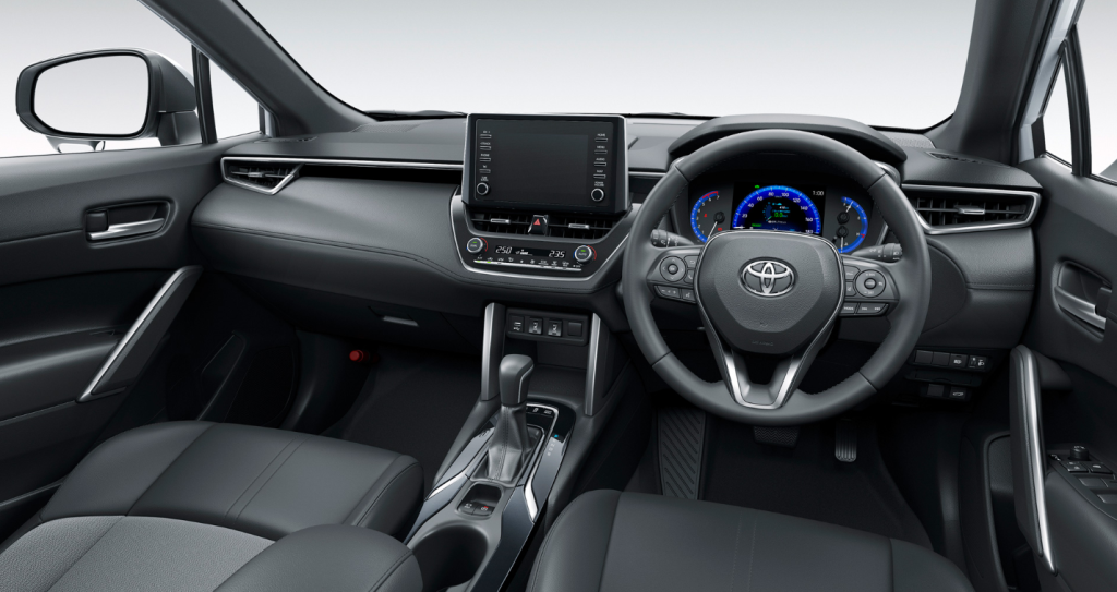 toyota cross interior 2022 pakistan