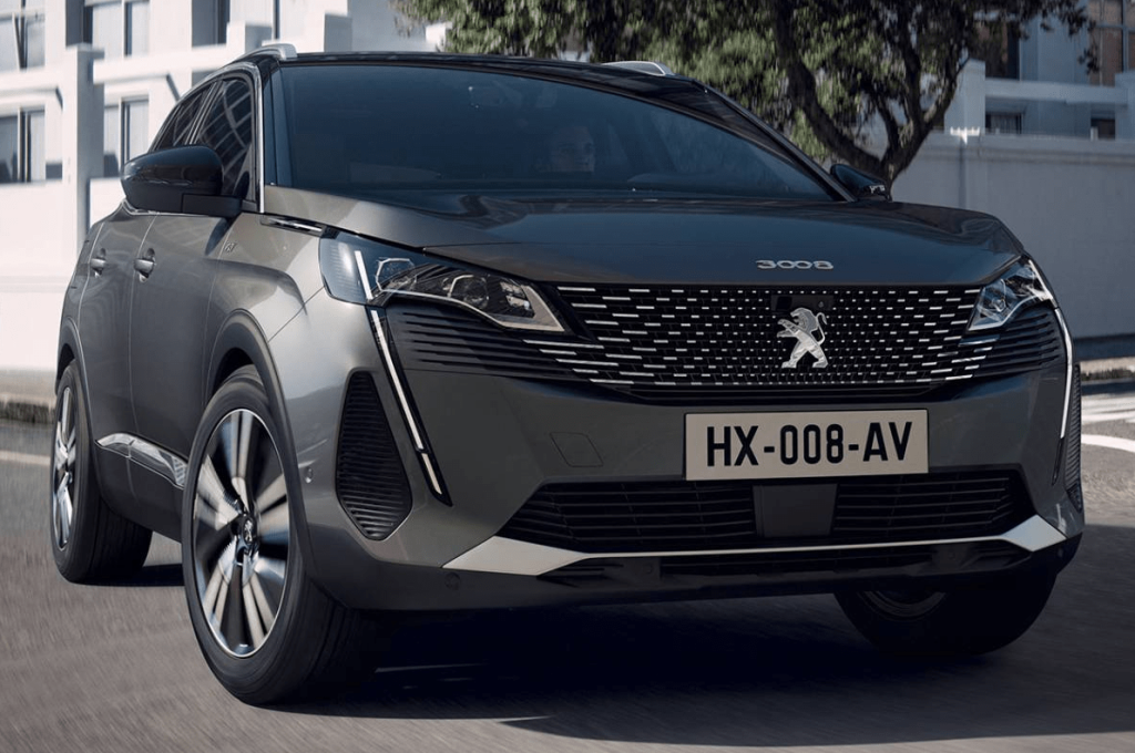 Peugeot 3008 suv silver