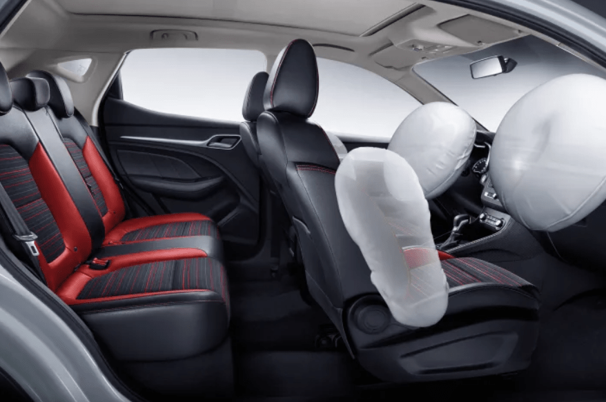 mg zs ev airbags safety