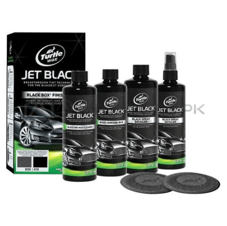 Turtle Wax Jet Black Box Kit