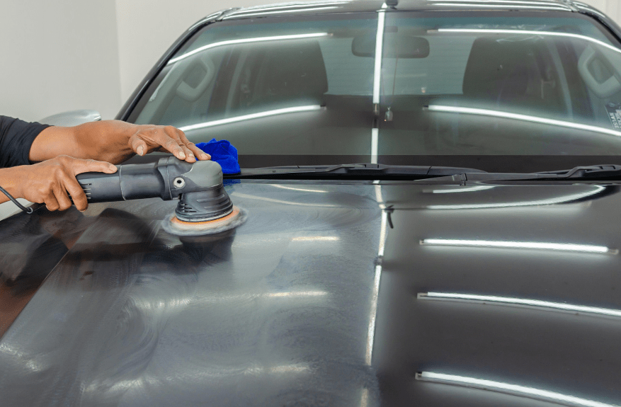 car cleaning kit polisher