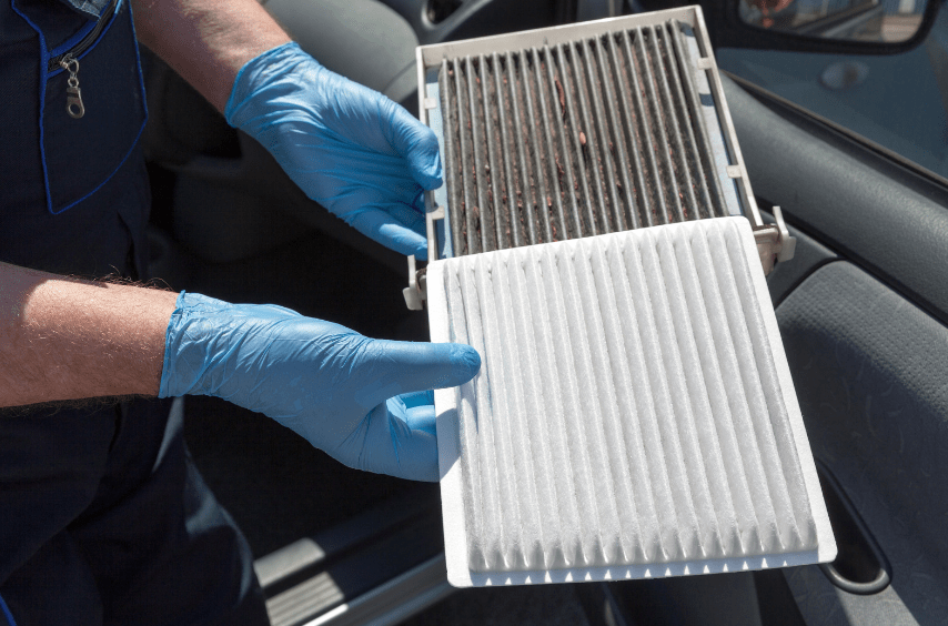 changing the car air filter