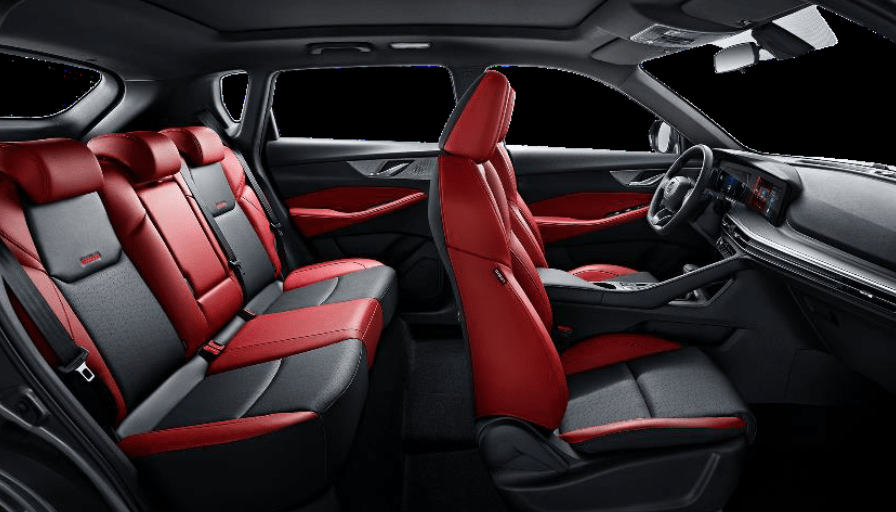 changan cs35 plus interior red