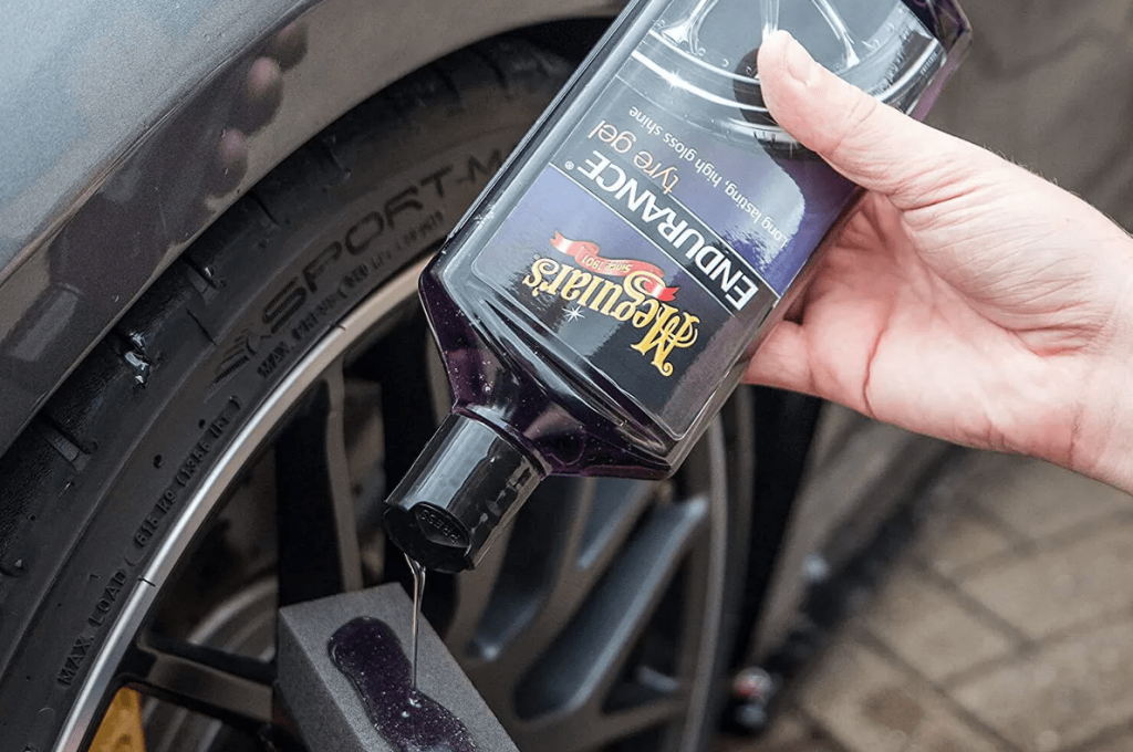 car tire wax for shine