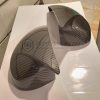 Honda Civic Carbon Fiber Side Mirror Cover Batman Style 2022-2023 thumbnail 3