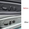Hyundai Sonata Seat Button Cover Carbon Fiber 2021-2023 thumbnail 3