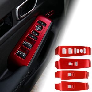 Honda Civic Power Window Trim Red 2022-2023