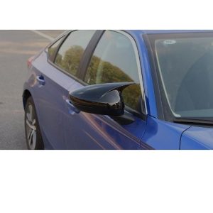 Honda Civic Carbon Fiber Side Mirror Cover Batman Style 2022-2023