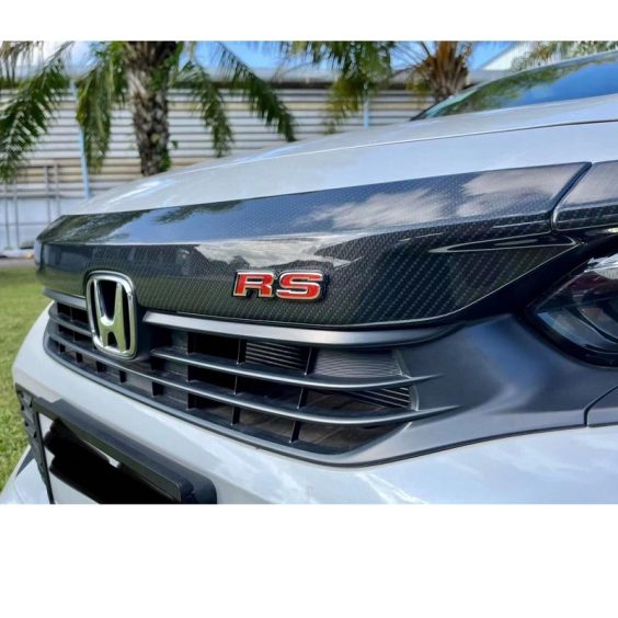 Honda Civic Hood Trim Carbon Fiber (202223) Autostore.pk