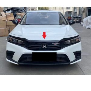 Honda Civic Hood Trim Glossy Black 2022-2023